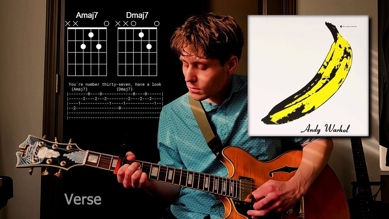 Femme Fatale by The Velvet Underground - Guitar Tab/Tutorial