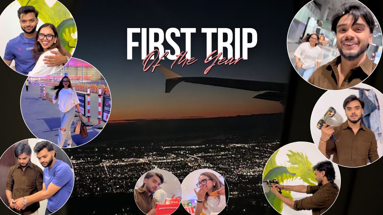 First Trip of the Year ✈️ | We almost missed our flight? 😱😭 | Holi Celebration 🎉 | Watch Now