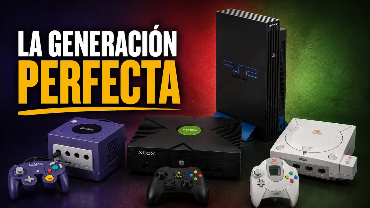 El Boom de los "128 Bits": La Historia de Dreamcast, PS2, Xbox y GameCube
