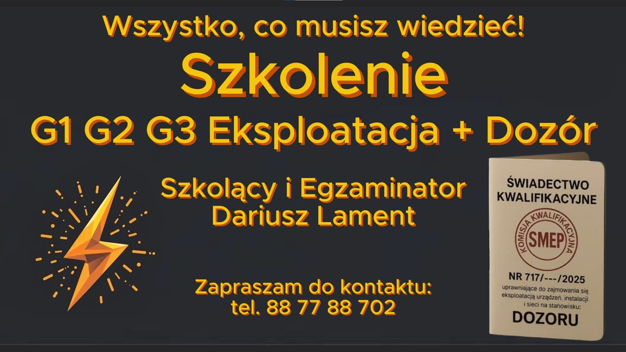Szkolenie na Świadectwo Kwalifikacyjne G1, G2, G3 – Wszystko, co musisz wiedzieć!