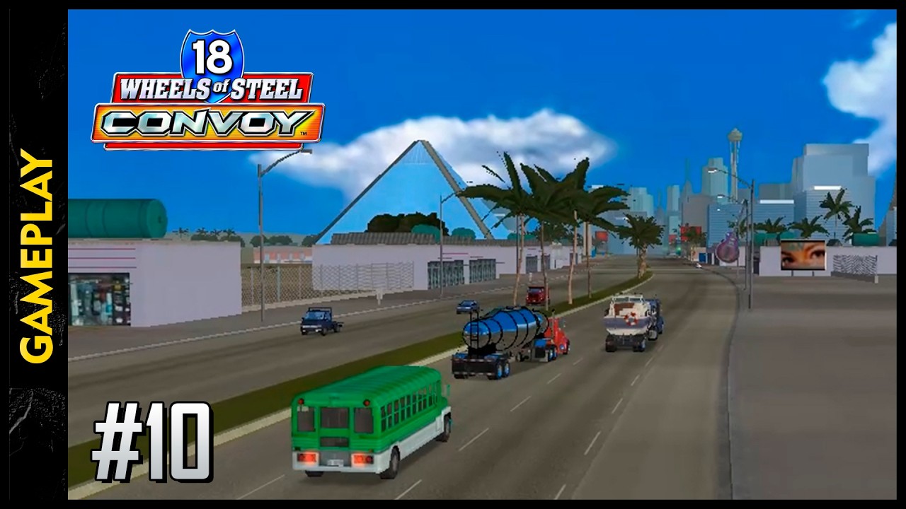 18 WHEELS OF STEEL: Convoy (Las Vegas x New York)(Gameplay) #10