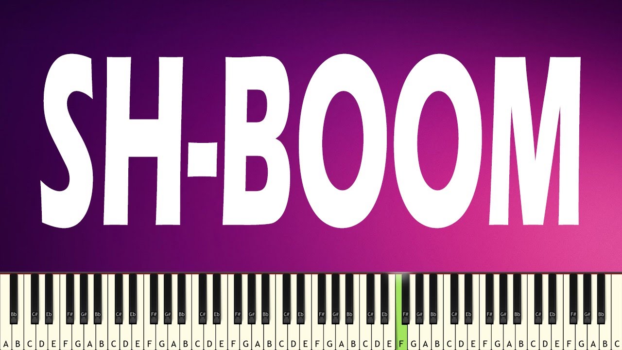 The Chords - Sh-Boom (Life Could Be A Dream) - EASY PIANO TUTORIAL