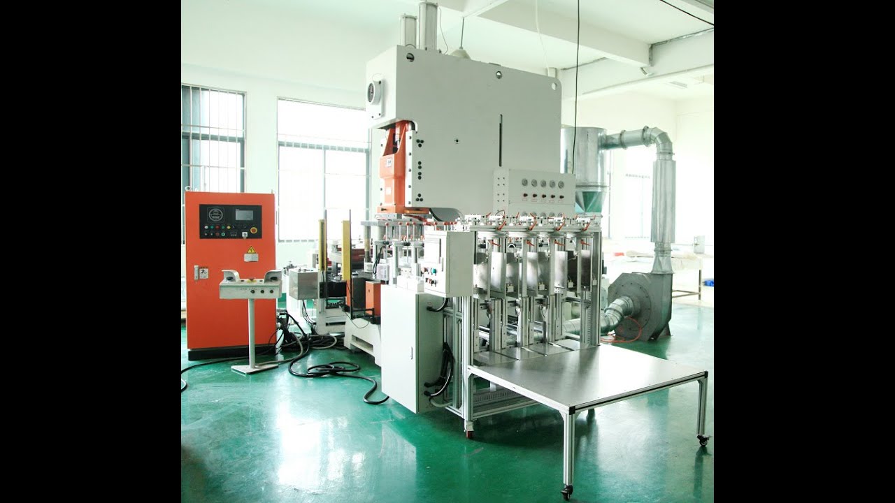 Fully Automatic Aluminium Foil Container Making Machine LK-T63 From LIKEE