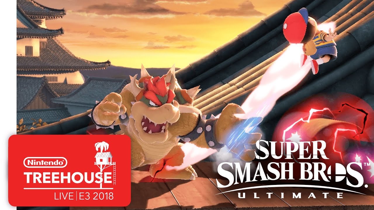 Super Smash Bros. Ultimate Gameplay Pt. 4 - Nintendo Treehouse: Live | E3 2018