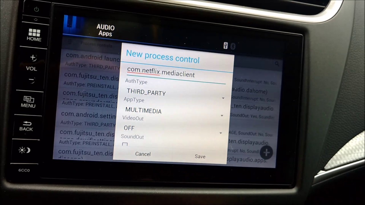 Honda Connect System Apps Installation