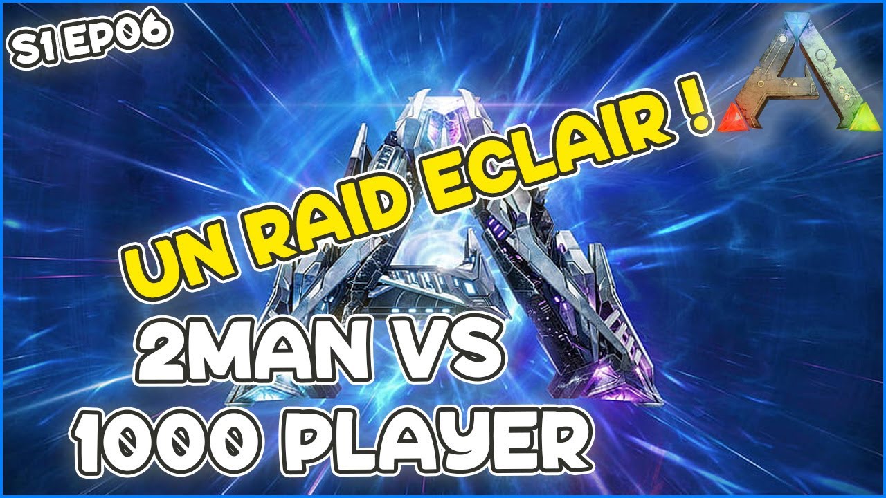 ARK | PVP | INX 2Man | Un raid éclair mais qui nous fait passer top 2 leader ! S1 EP06