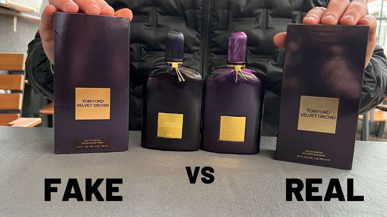 Fake vs Real Tom Ford Velvet Orchid Perfume