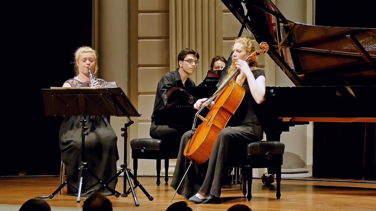 Chimaera Trio - Beethoven - Clarinet Trio Op. 38 - 1. - Live in Amsterdam