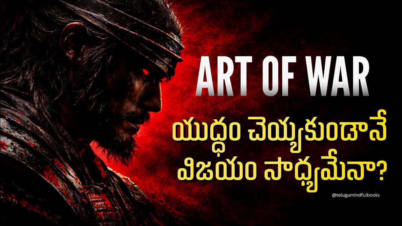 Sun Tzu's Advice For All Your Battles | The Art of War Telugu