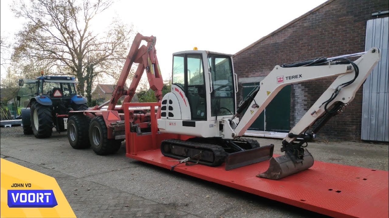 Pronar T285/1   haakarm carrier     laadplateau,     Terex tc 35      New Holland