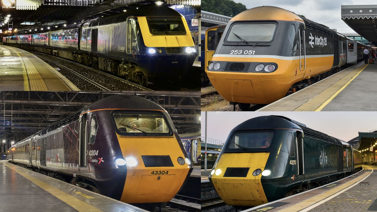 British Rail InterCity 125 HST Compilation 2022
