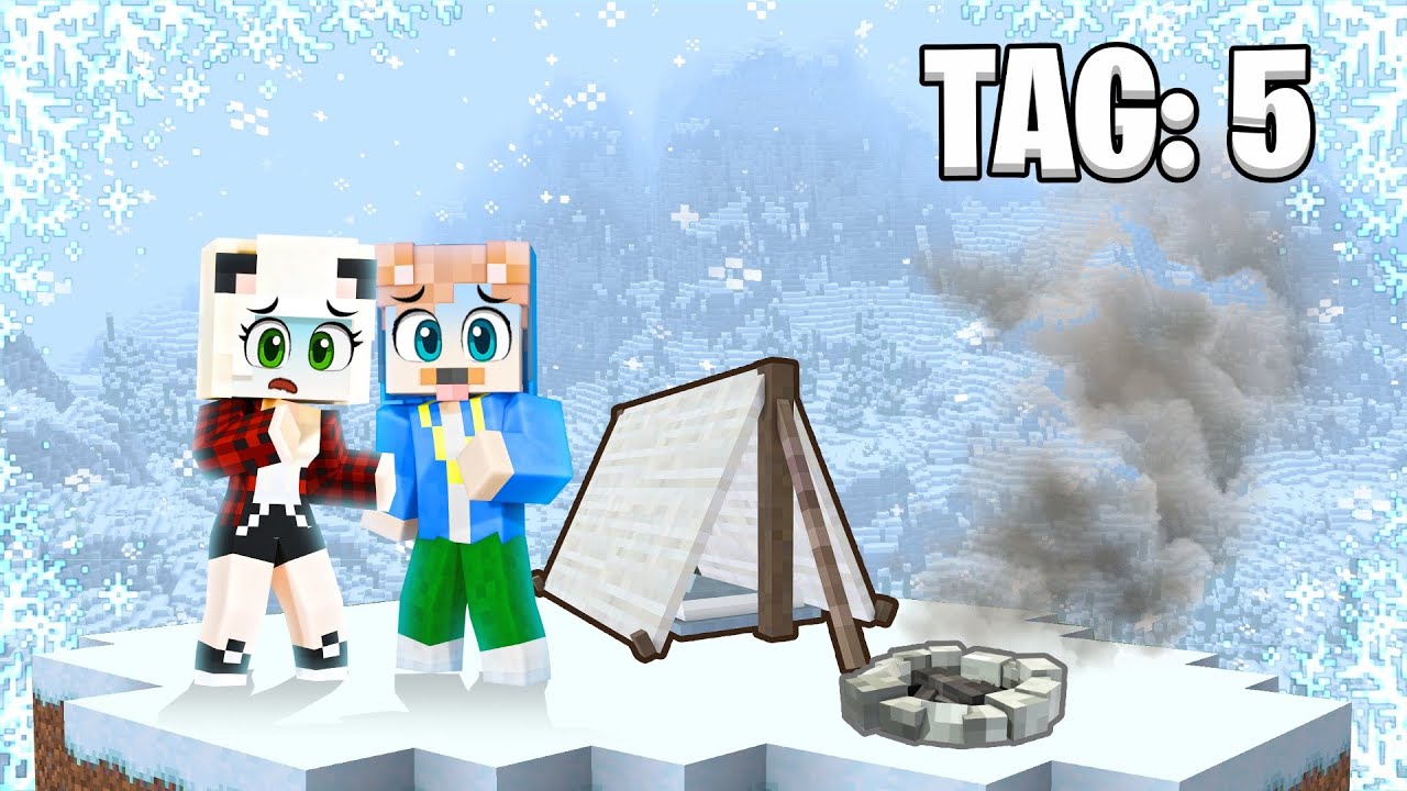 7 TAGE AUF EINEM BERG GESTRANDET! | MINECRAFT