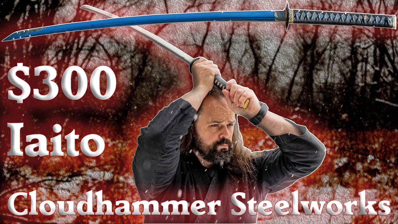 $300 Iaito Review : Cloudhammer Steelworks 51CRV4 Steel Blade