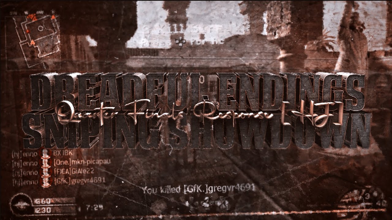 Dreadful Endings: [HJ] Sniping Showdown