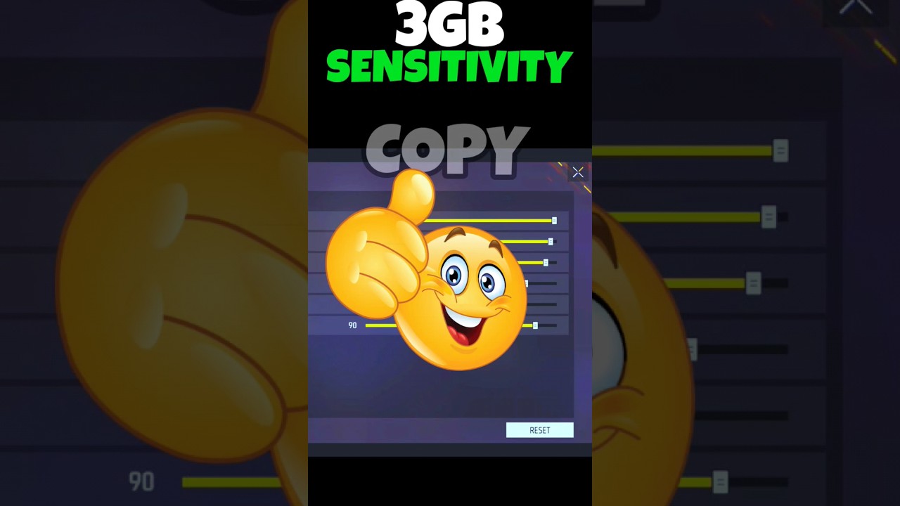 3gb ram best sensitivity in free fire | 3gb ram free fire setting | 3gb ram sensitivity in free fire
