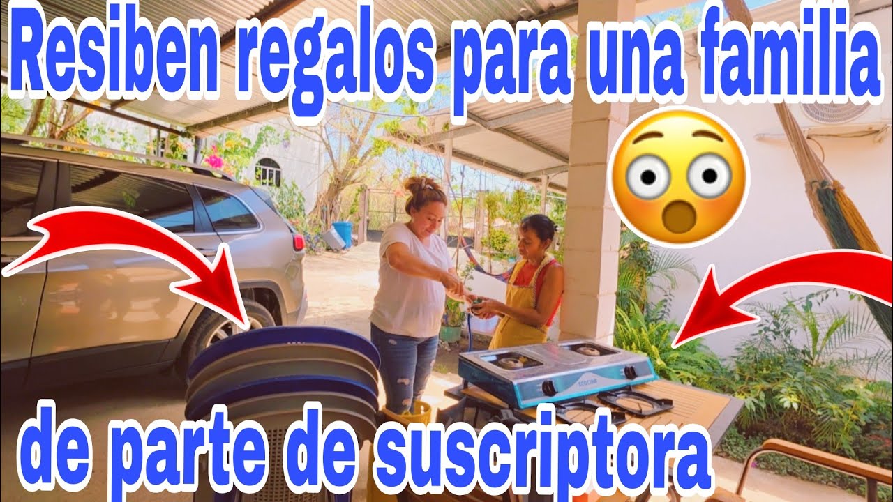 Esta familia no se imagina la gran bendición de regalos que le entregaran😳😱