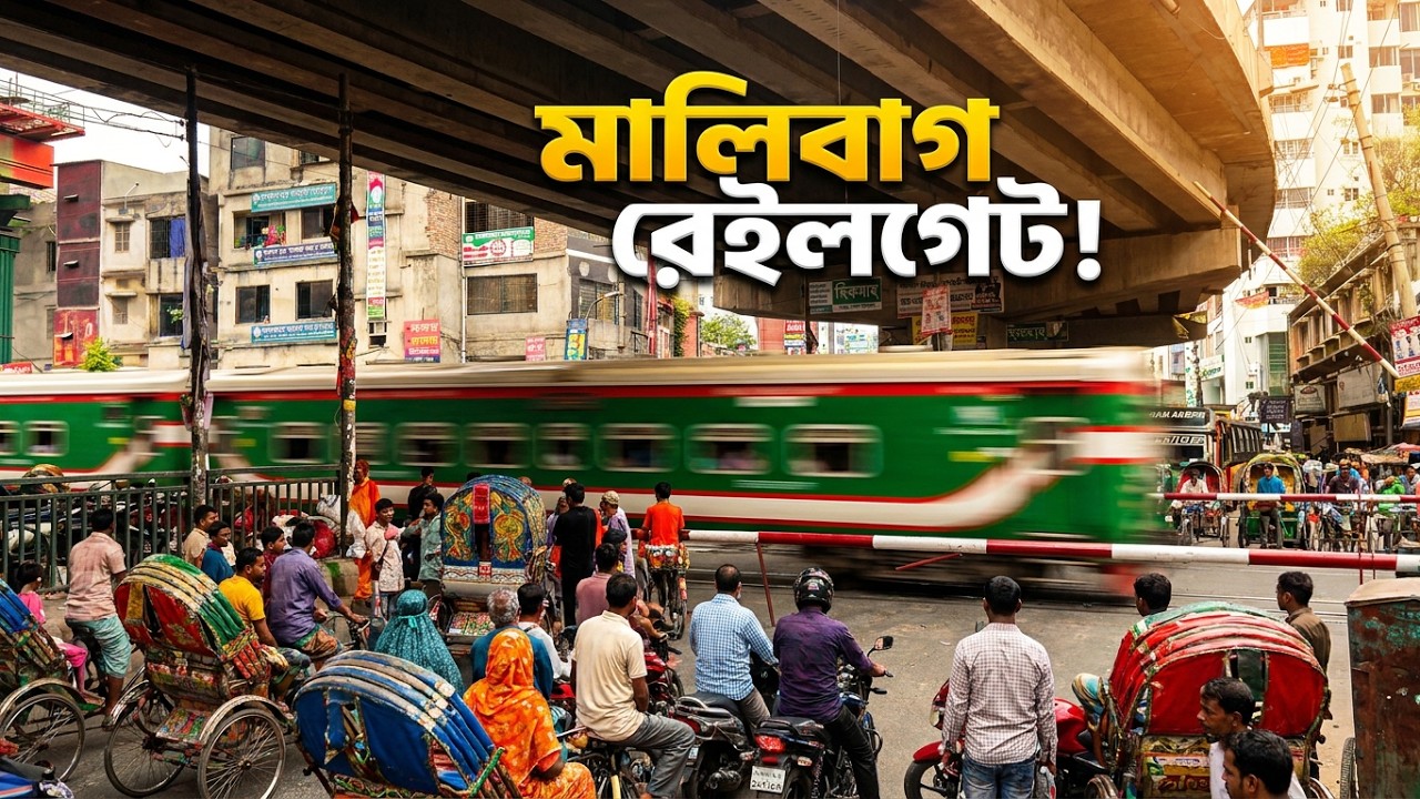 সকালে মালিবাগ রেইলগেট! 15 May, 2025