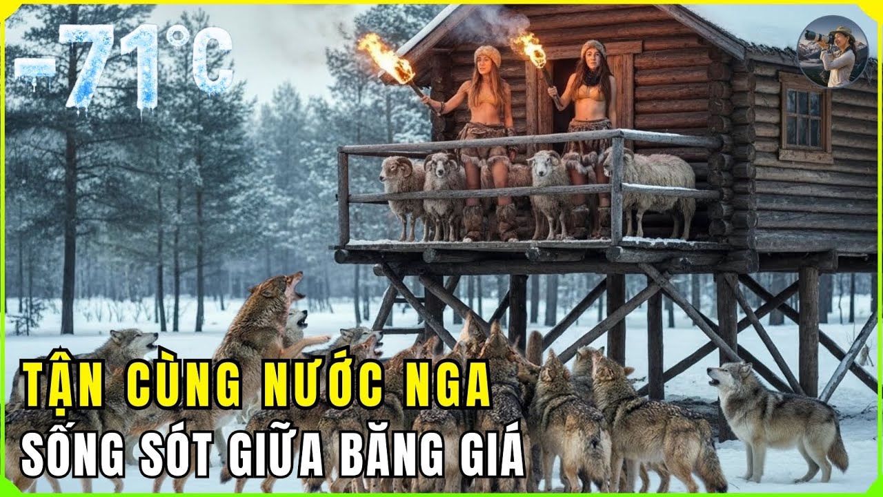 Cuộc sống ở -71°C – Người NNETS Ở NGA: Những người du mục bất khuất sống sót bằng cách ăn thịt sống!