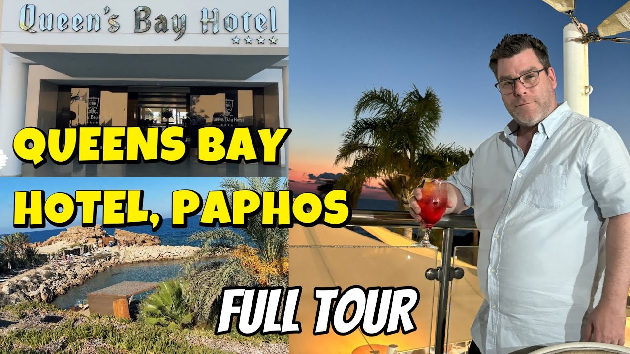 I Spent 7 Days at Queens Bay Hotel Paphos and Found the BEST Cyprus Getaway!