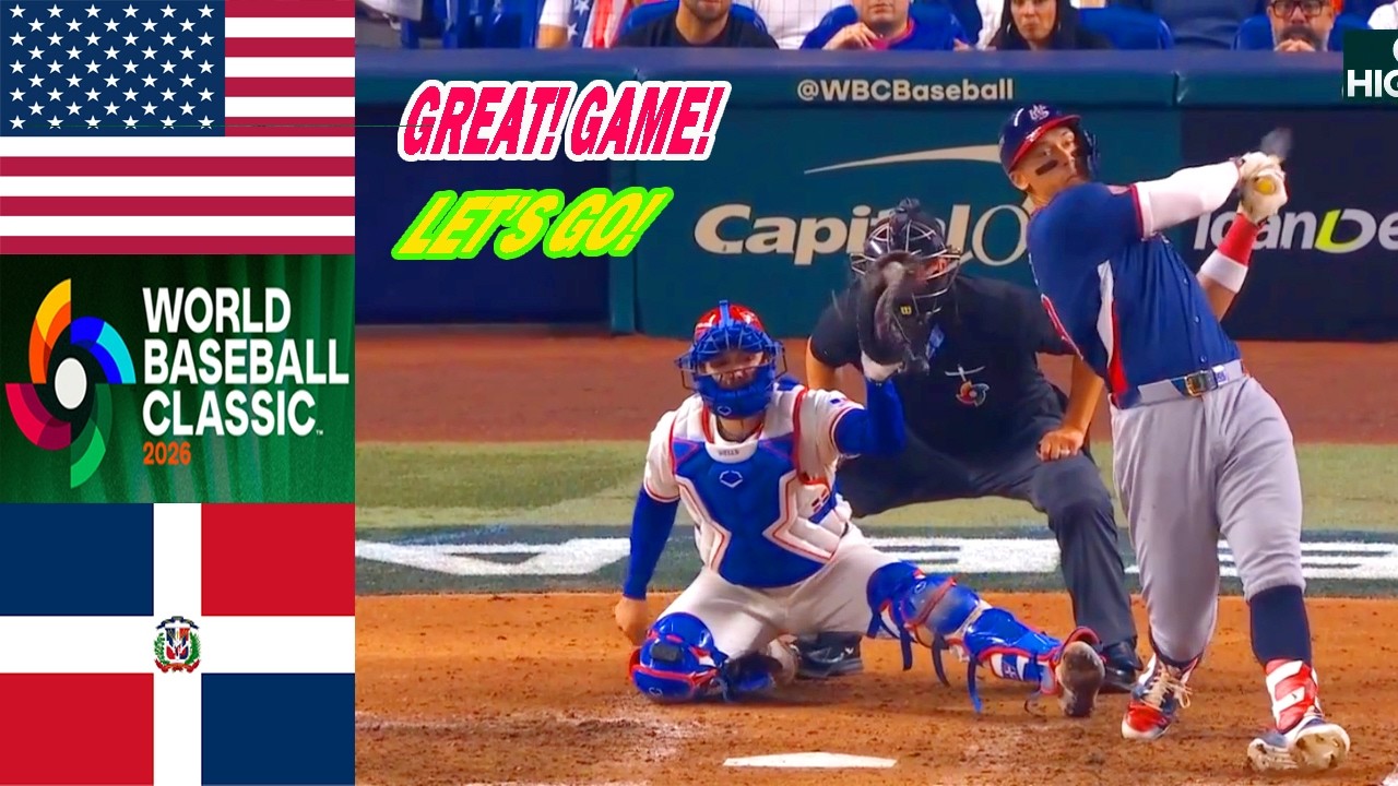 USA vs Dominican SEMIFINAL [FULL GAME] Highlights | World Baseball Classic 2026