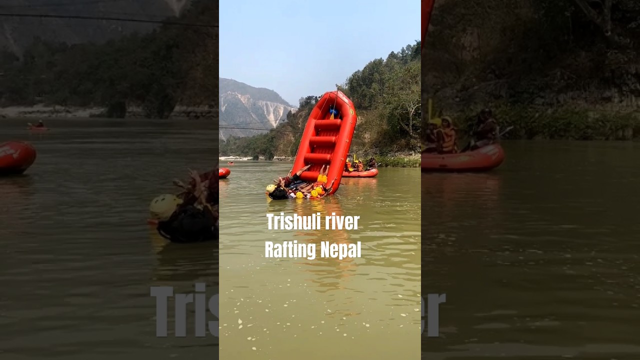 Trishuli river rafting in Nepal #nepaltravelguide #nepaltravelguidenepaluncovered