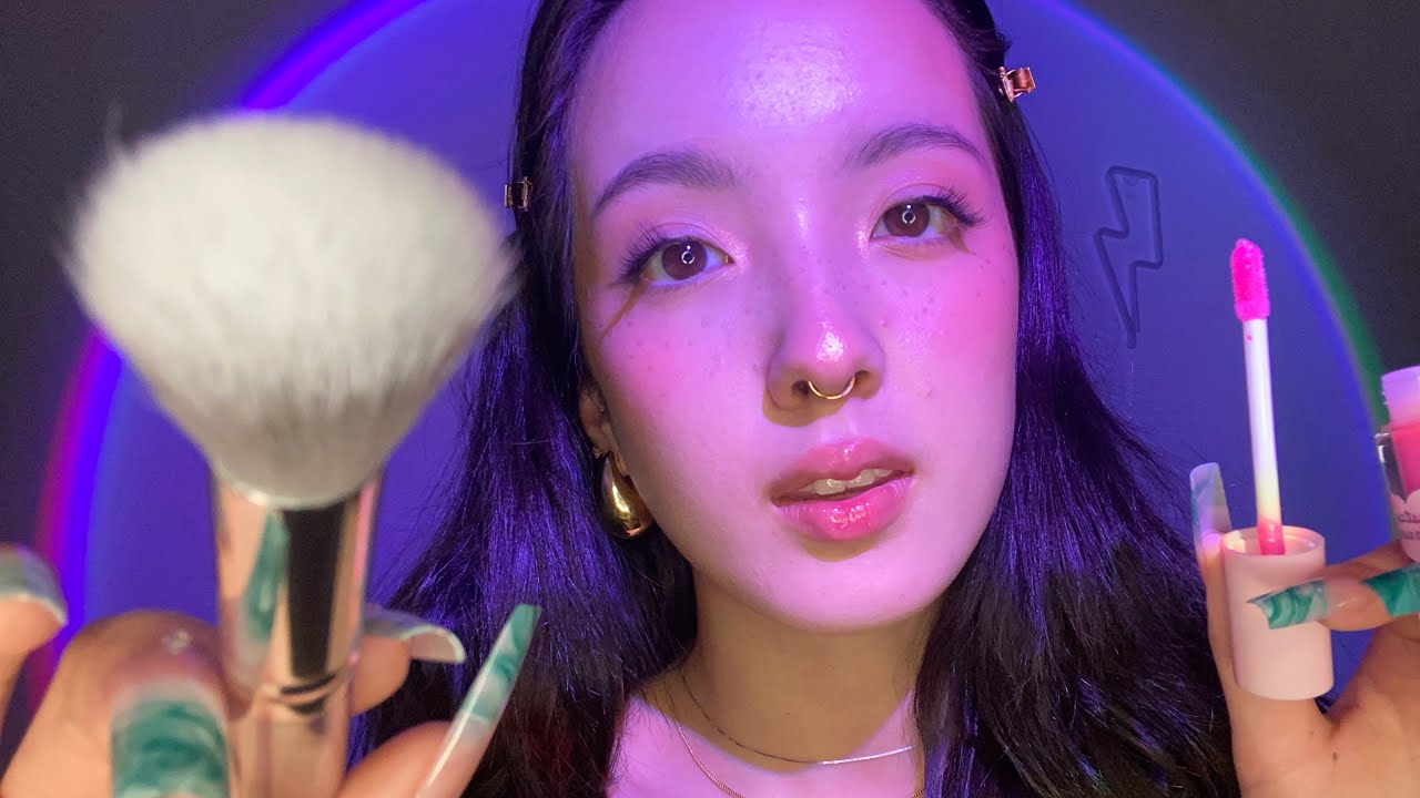 ASMR | Getting You Ready for Prom 👑 (WLW asmr, makeup roleplay, comforting you)