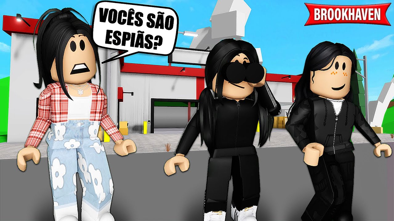 AS MENINAS ERAM ESPIÃS ESCONDIDAS DA MÃE | Historinhas Brookhaven RP | Roblox