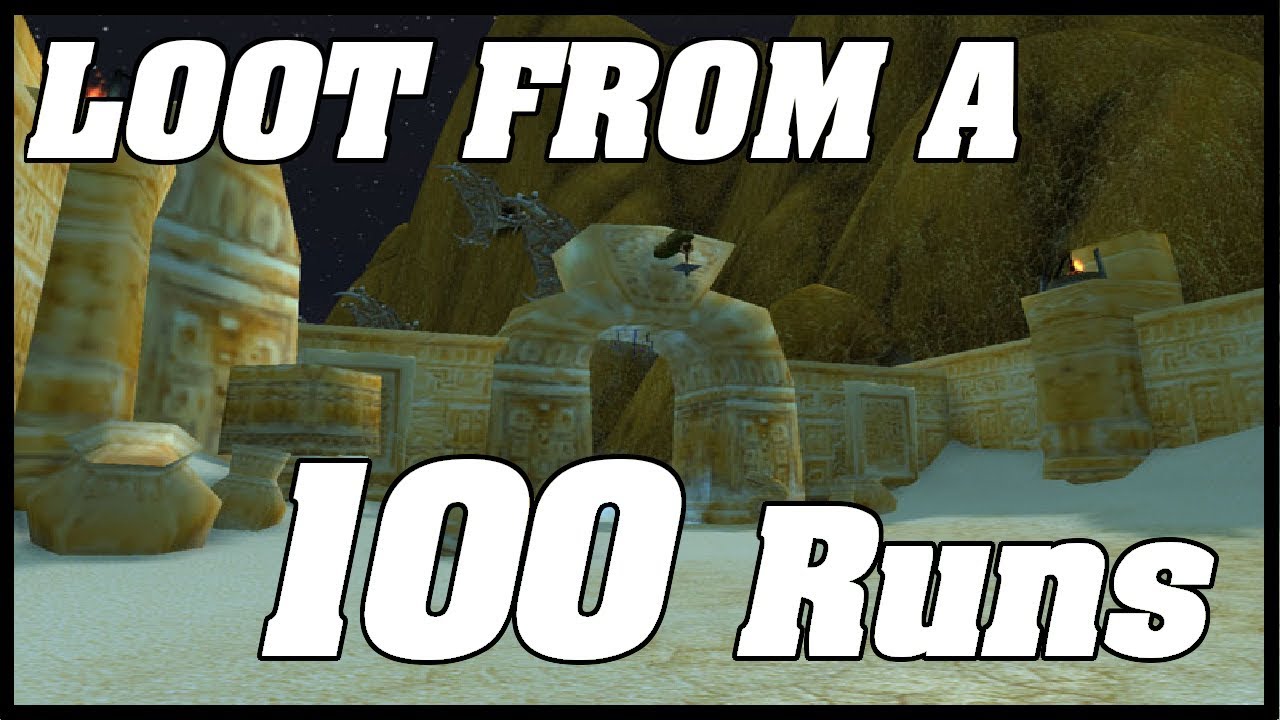 Loot From A 100 Runs in BFA | Zul'Farrak