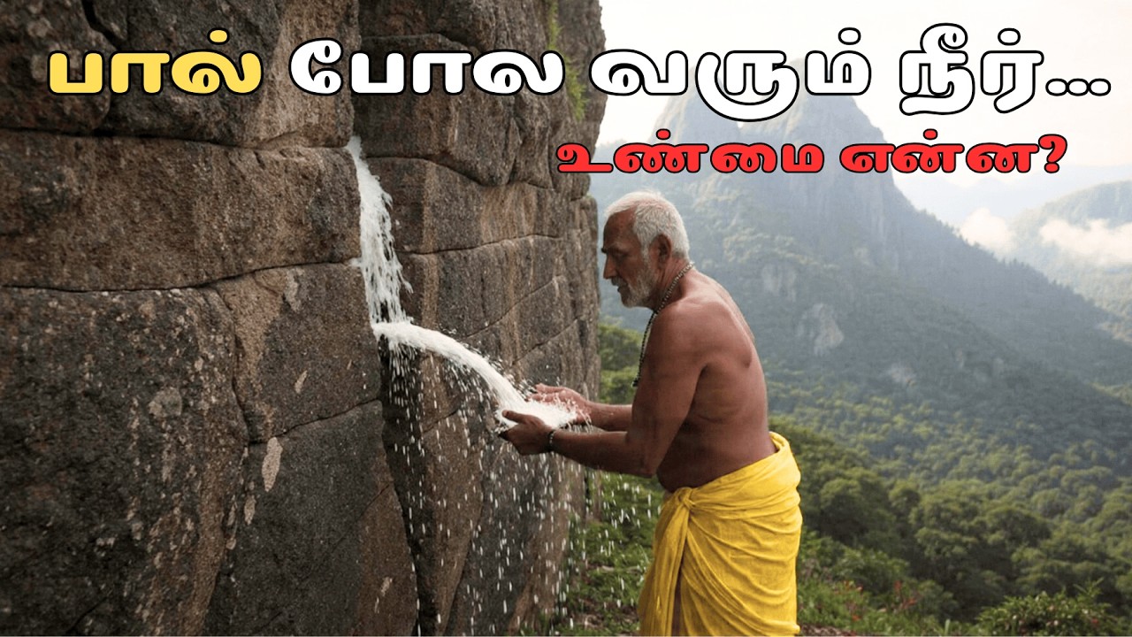 பாறையிலிருந்து பால் வருமா? | Anguthi Falls உண்மை