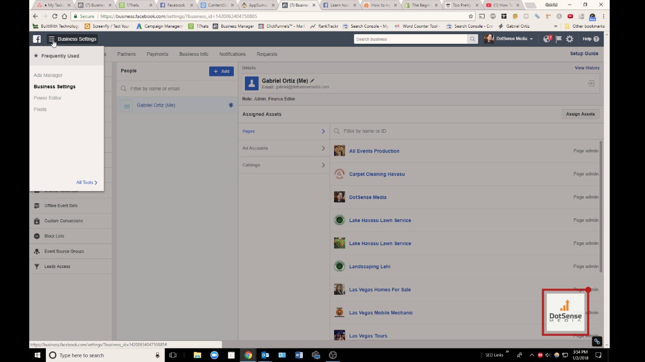 Sharing Access To Your Facebook Pixel