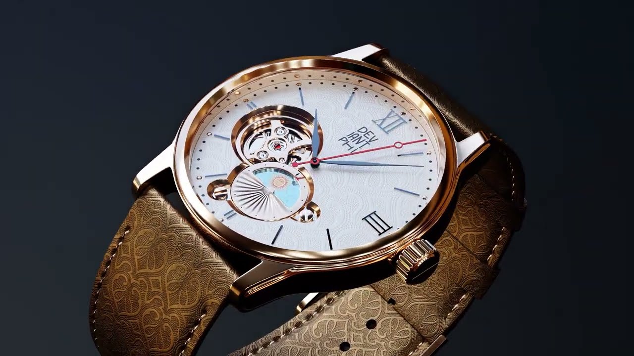 Elegant Harmony : A Watch Ad Made With Blender 3D