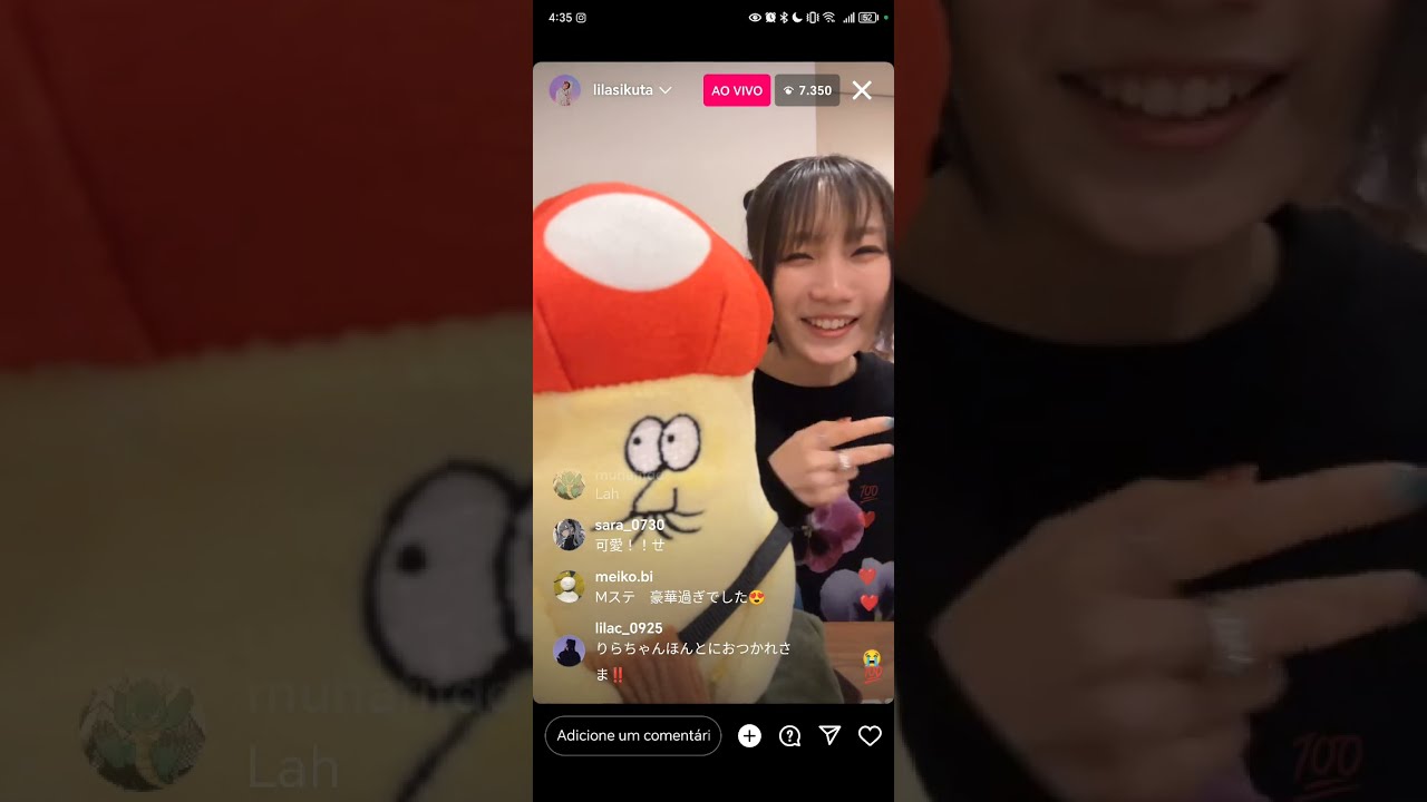Lilas Ikuta Instagram live // 幾田りらのインスタライブ