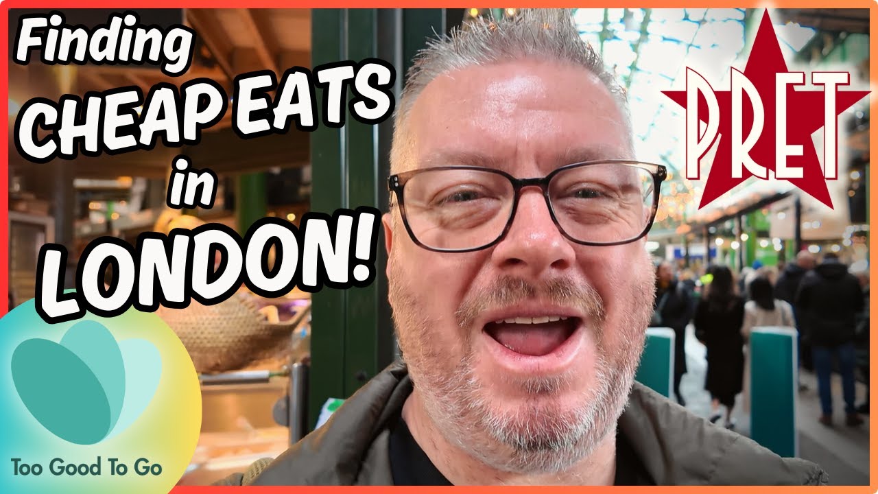 Too Good to Go in LONDON ! Reviewing a Magic Bag from Pret a Manger