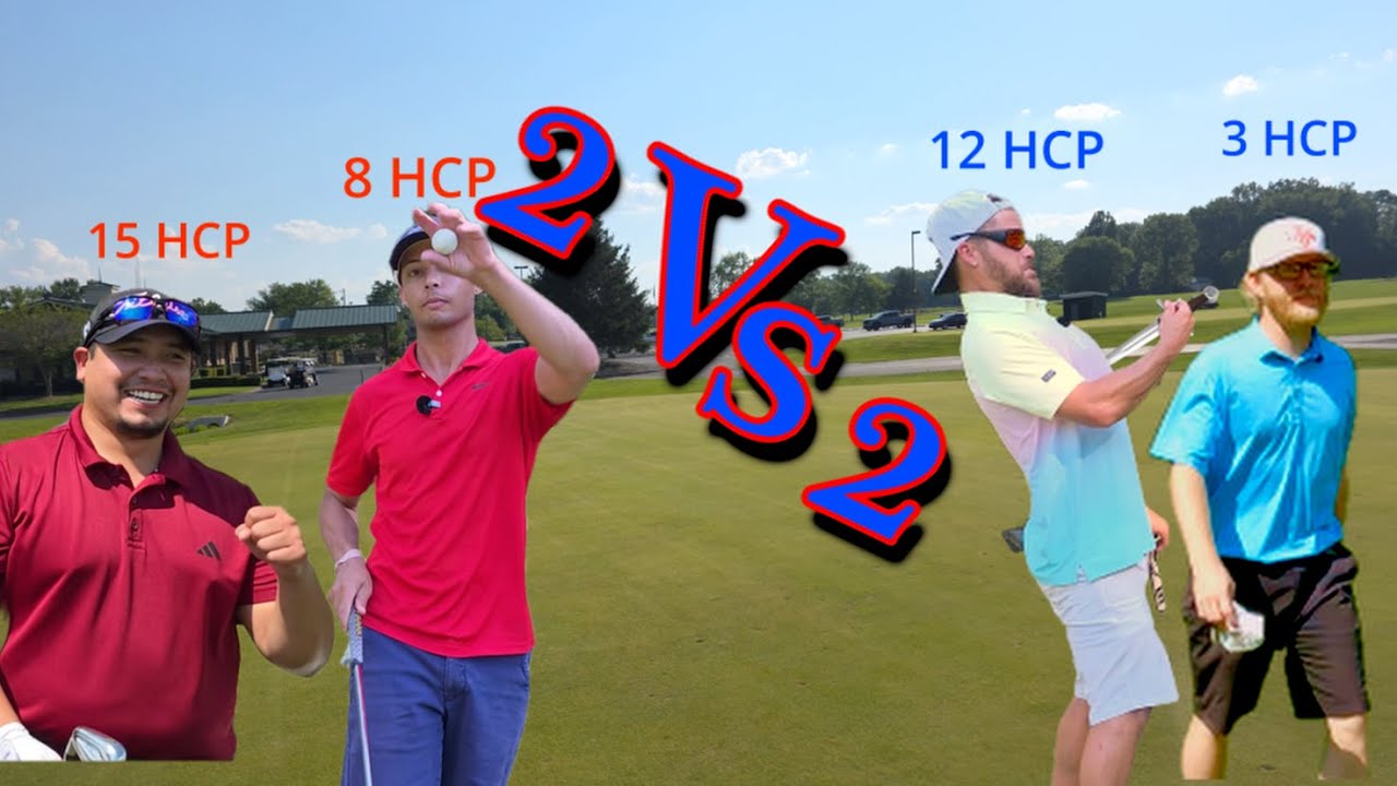 Can a SCRAMBLE Even This Out? | 2v2 at Wooded View GC