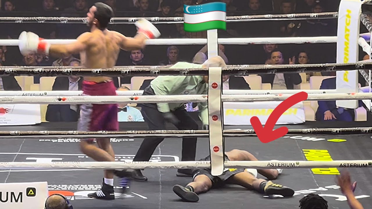 UZBEK AFRIKALIKNI OQIZDI DAXSHTLI NOKAUT