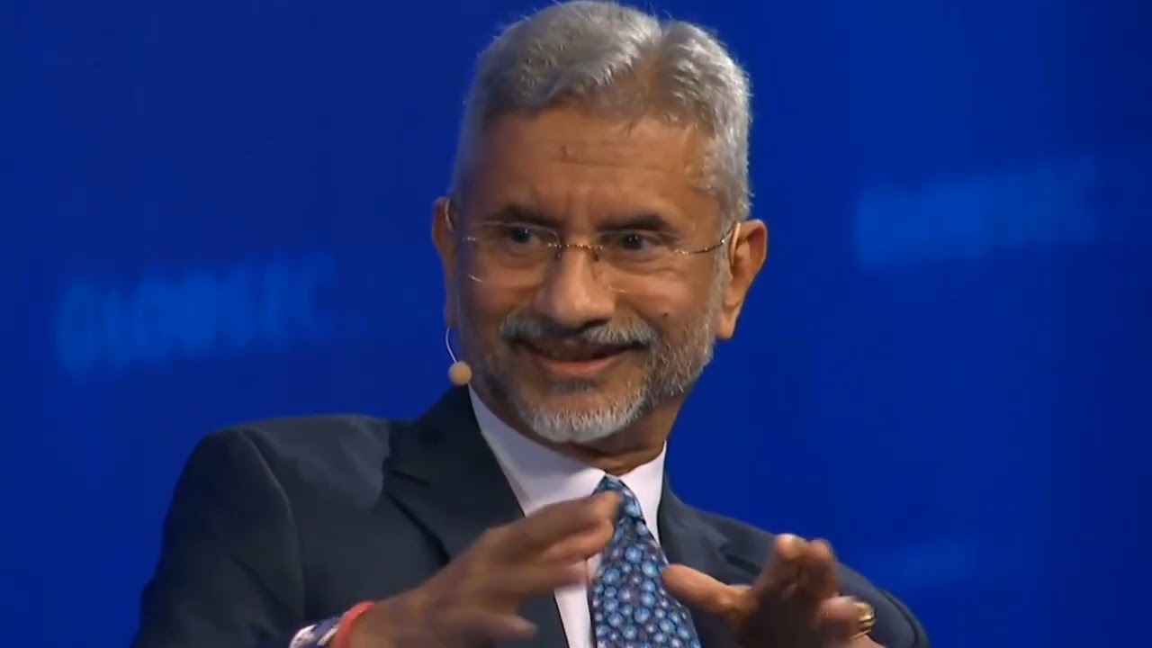 Indian foreign minister strongly reply to European mindset