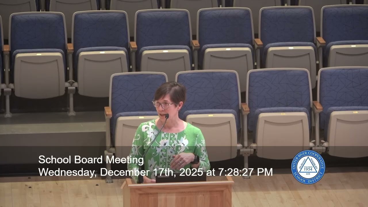 School Board Meeting 12 17 25