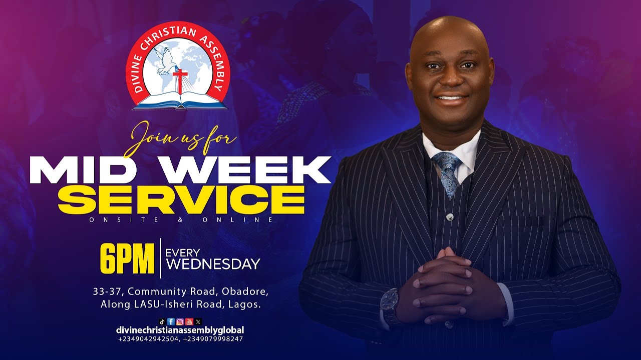 MIDWEEK SERVICE - 11TH FEBRUARY, 2026