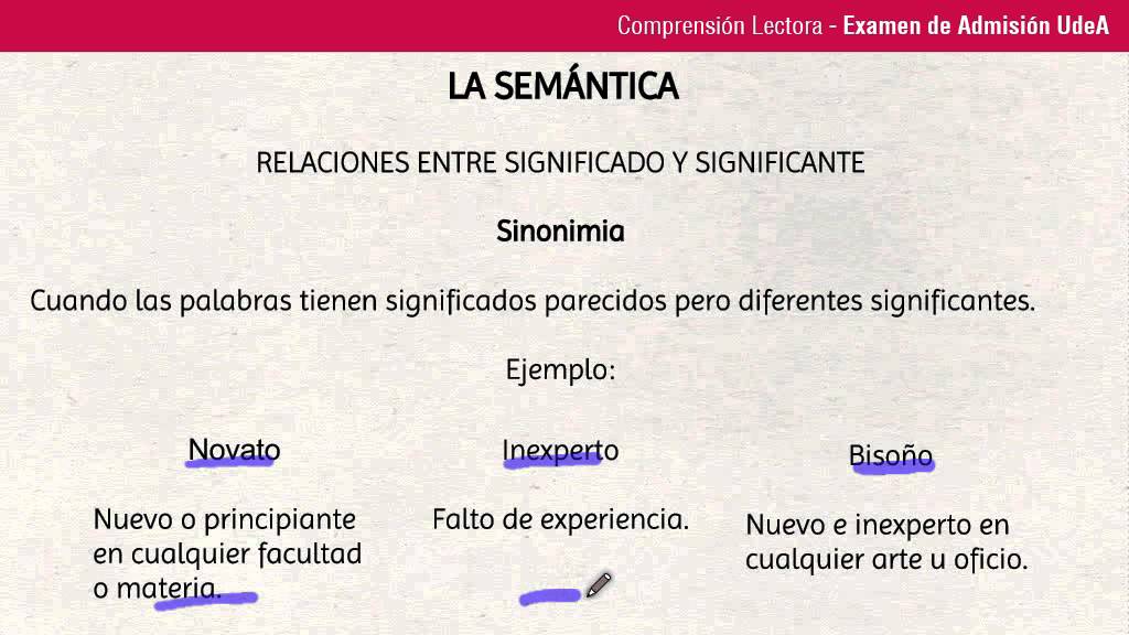 Sinonimia