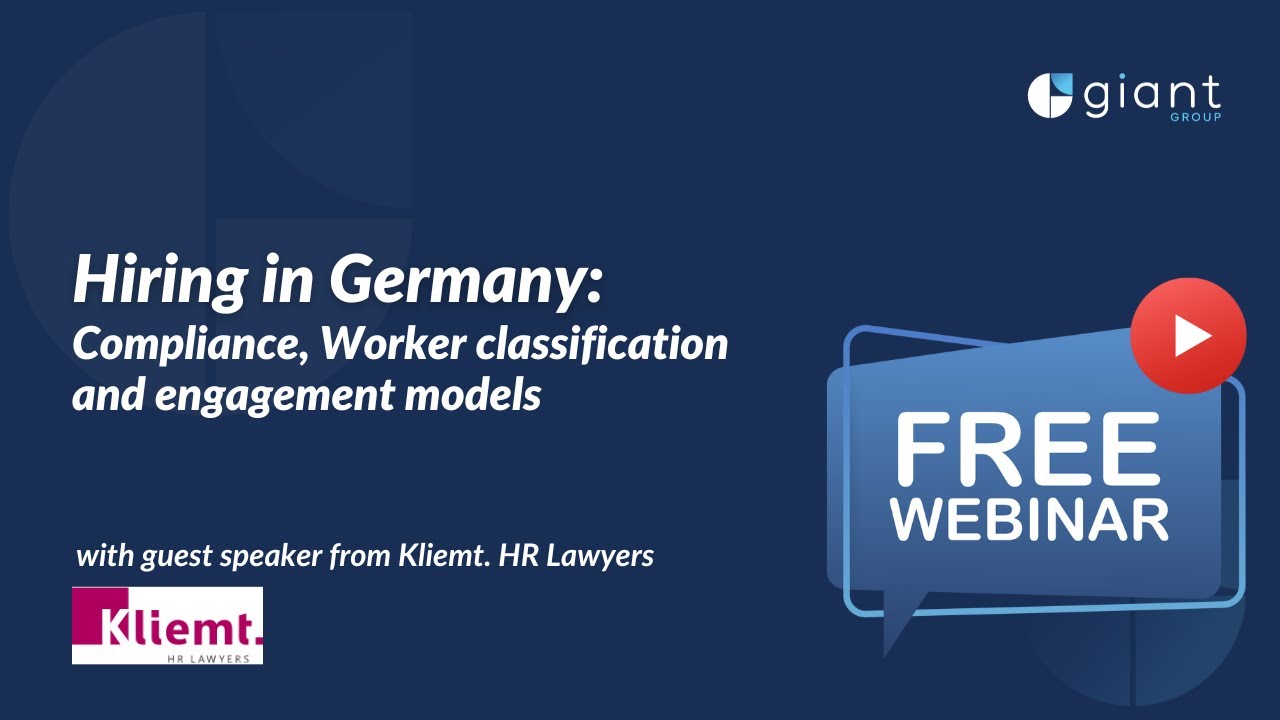 Hiring in Germany Compliance, Worker Classification and Engagement Models