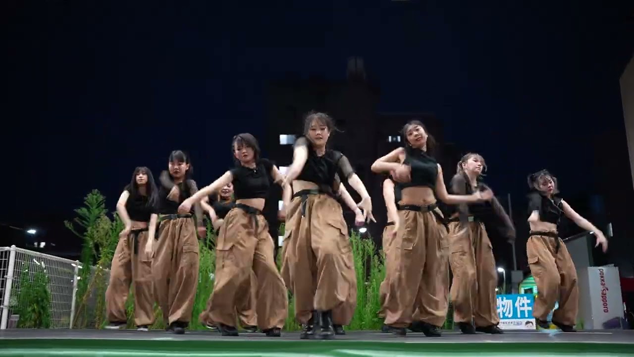 ストリート『UCHIRA』ダンススタジオ&フイットネススタジオG-1 呉土曜夜市【4K60P高画質】