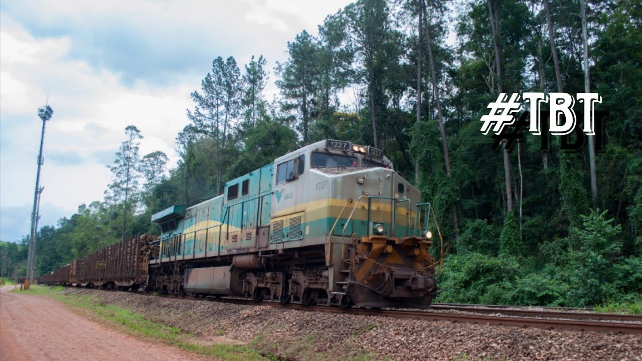 ⏺️ DIA DE #TBT ▪︎ VAMOS ACOMPANHAR A PASSAGEM DE DOIS TRENS DA VALE PELO PÁTIO DE COSTA LACERDA .