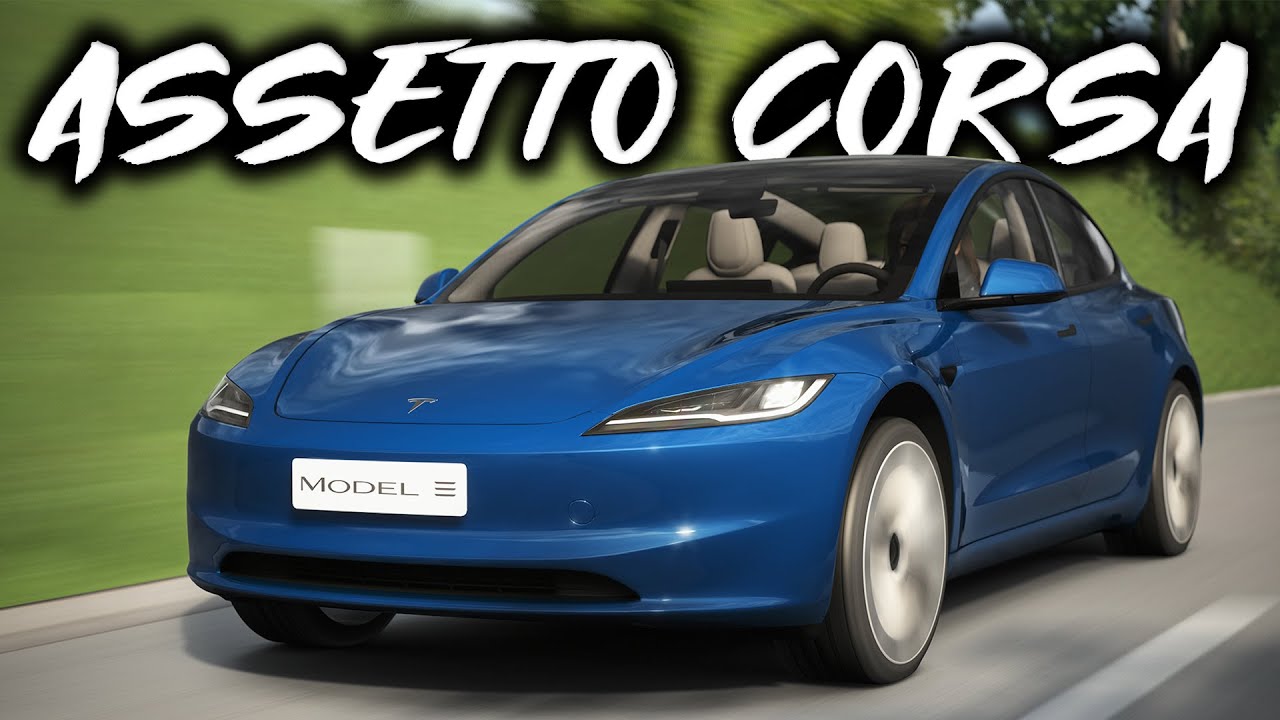 Assetto Corsa - Tesla Model 3 Highland 2024 🔋