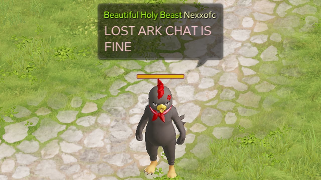 THE LOST ARK BROKEN CHAT EXPLOIT