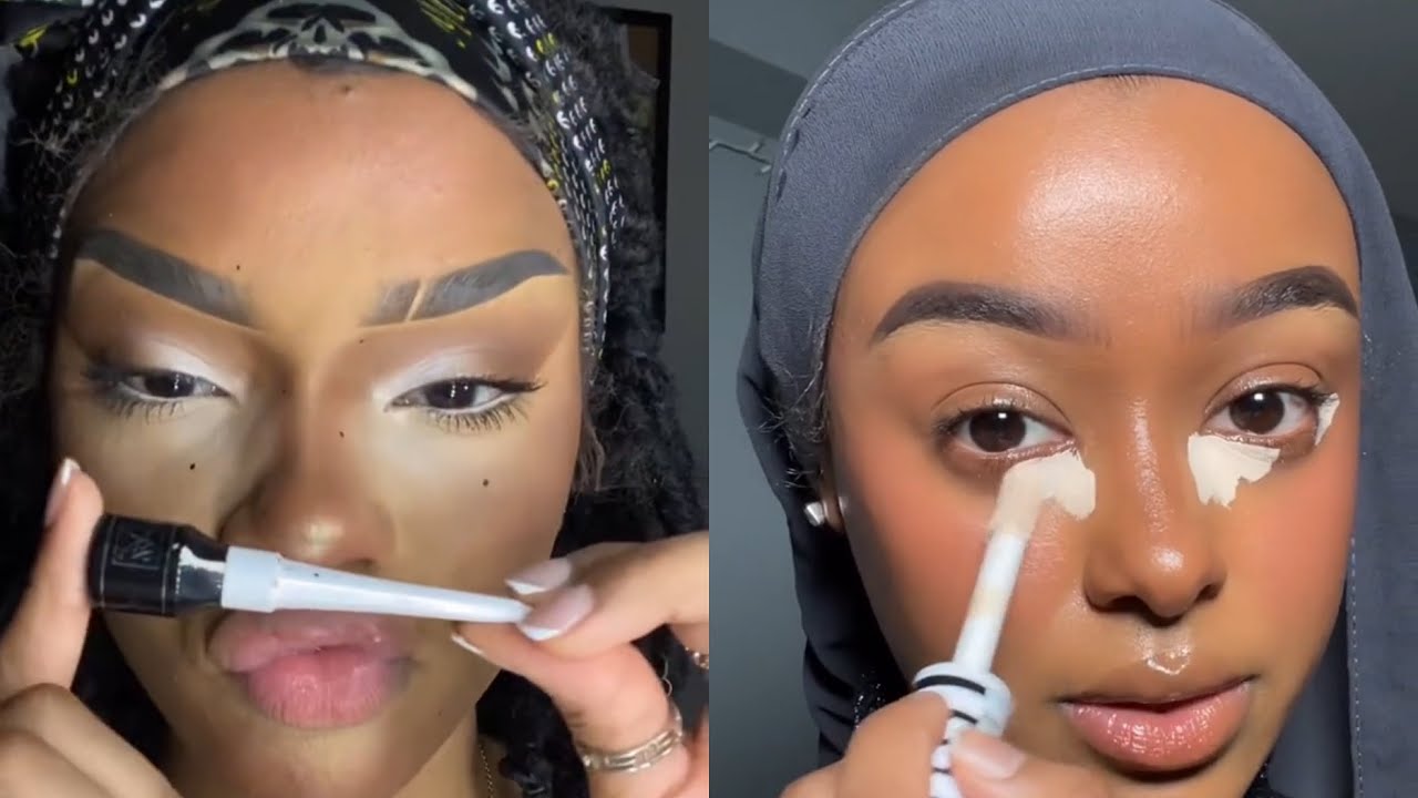 Best Makeup Transformation for Melanin 2022 | New Makeup Tutorials Compilation | Darkskin Makeup