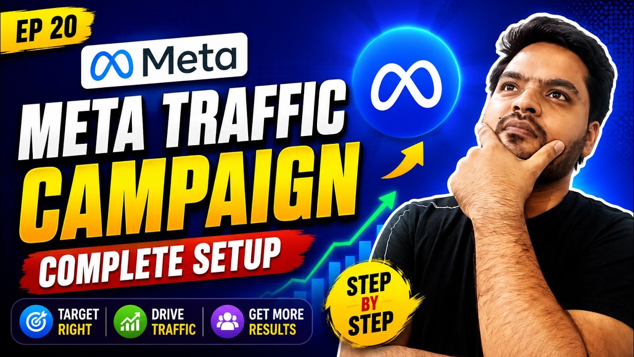 How to Create a Meta Traffic Campaign | Step-by-Step Facebook Ads Tutorial