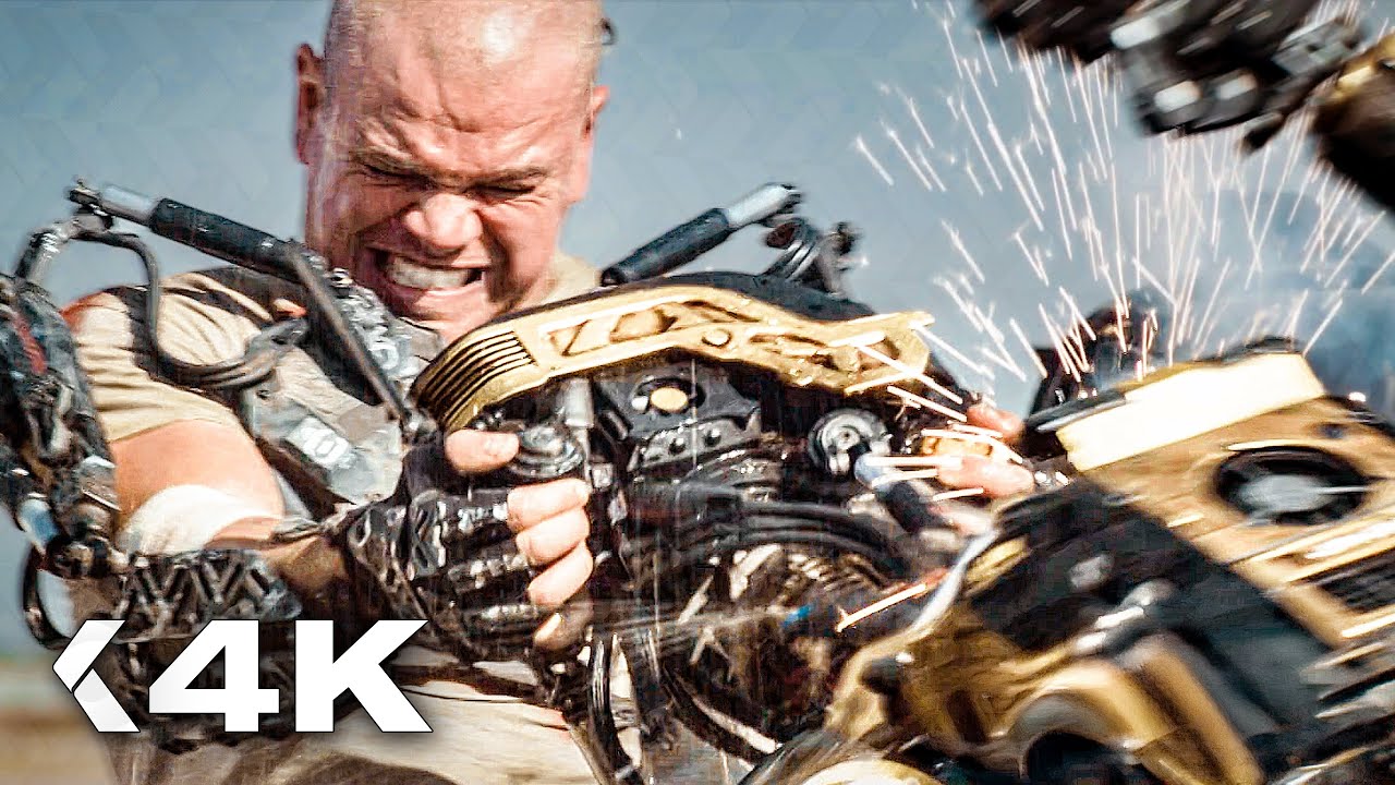 One Man Fights the System to Survive - ELYSIUM Best Scenes | Matt Damon