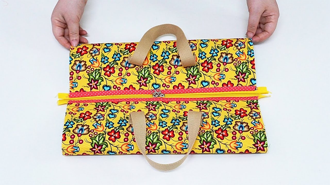 Makeup Bag / Lunch Bag Are Easy To Make 💟 Sewing Gift Ideas Or Business Ideas