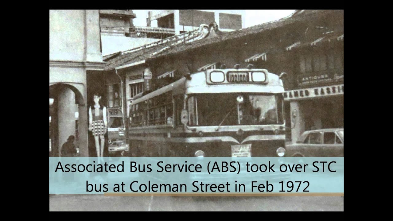 Singapore Buses from past to present