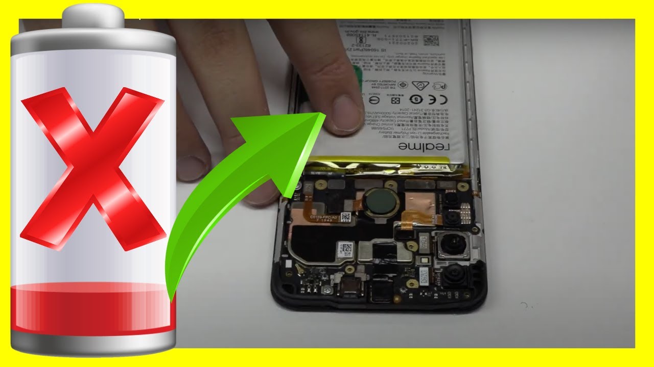 Realme 6i Battery Replacement
